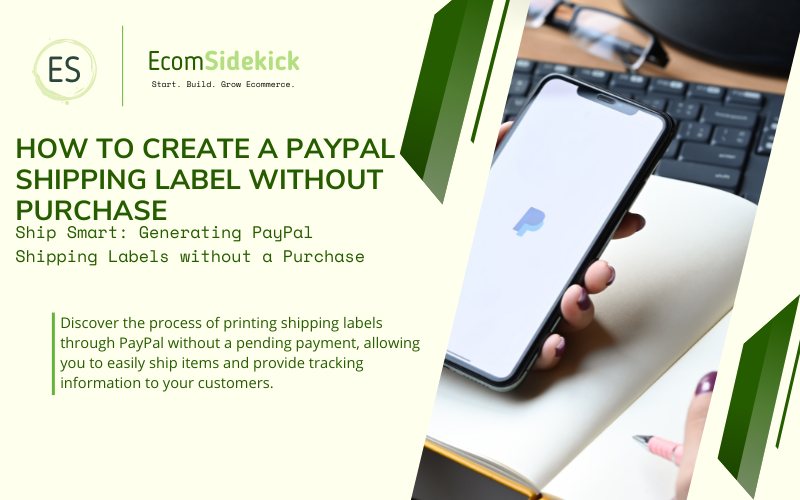 Guide: Printing Shipping Label via PayPal Without Payment
